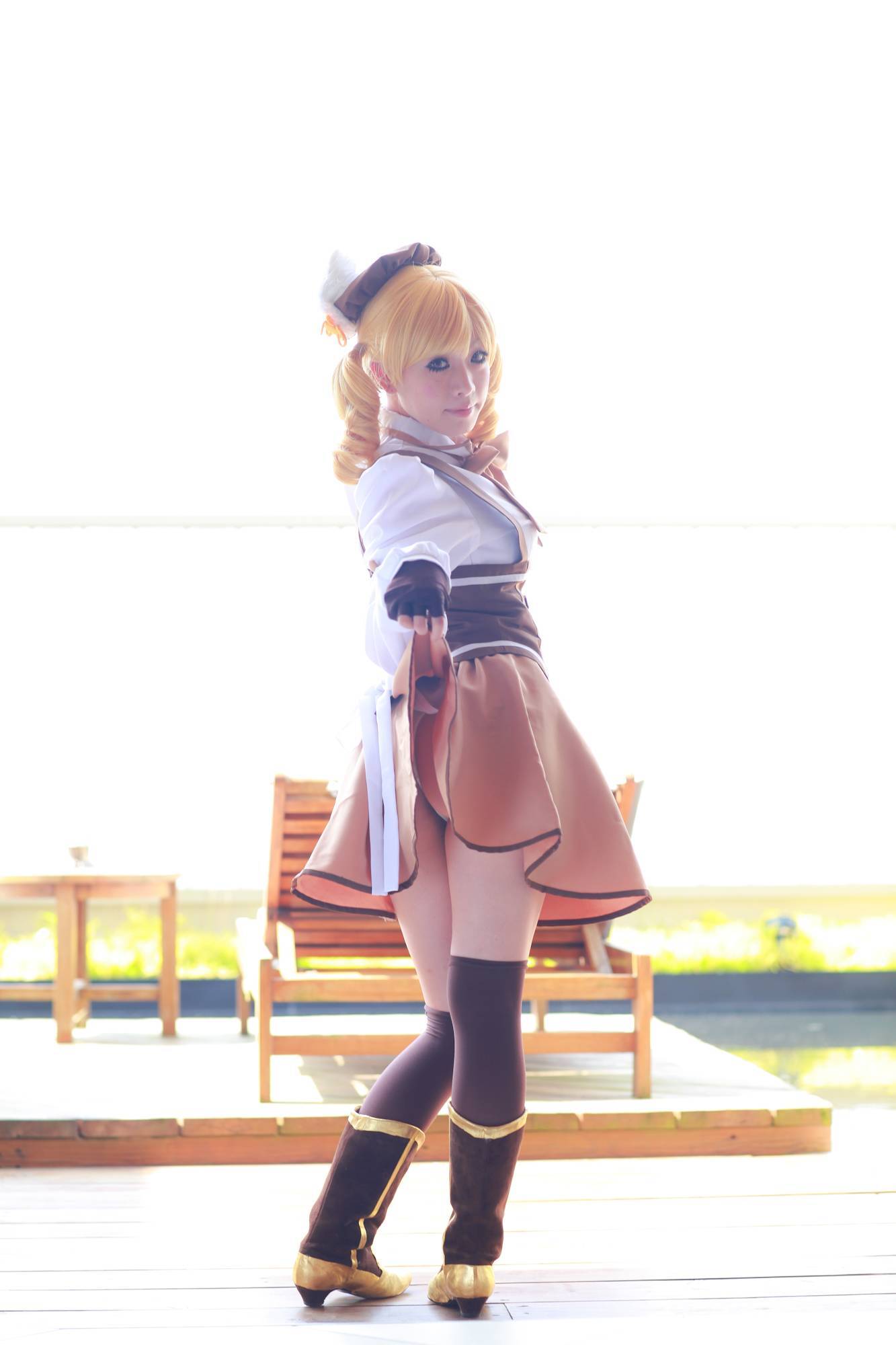 [Cosplay]  Mahou Shoujo Madoka Magika - New Mami Tomoe Hot Cosplay 1